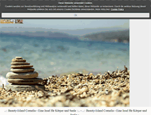 Tablet Screenshot of beauty-island-cornelia.de